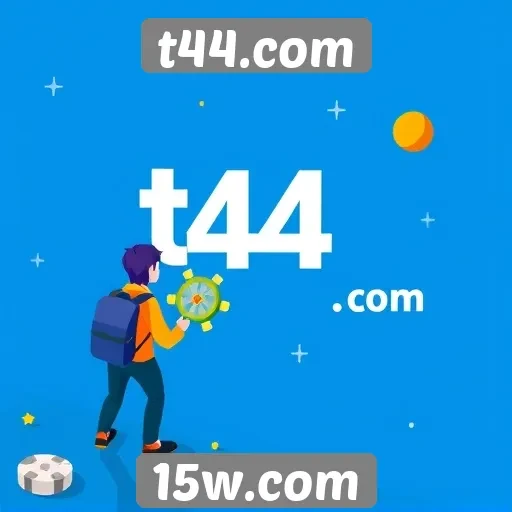 Análise da experiência do usuário no t44.com